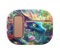 Dragon And Flower Headphone Case Compatible with Airpod Pro 2 Protective Cover Cute Hard Case