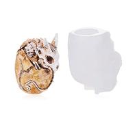 Dragon Animal Resin Mold Jewelry Keychain Crystal Epoxy Dinosaur Eggs Silicone Dragon Skull Epoxy Resin Mold Ornaments Decorations Casting Tool