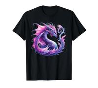 Dragon Art Dragon Aesthetic Culture Mythical Creatures Value Graphic T-Shirt, Men, Black, XL
