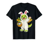 Dragon As Easter Bunny Funny Cute Boys Girls & Kids T-Shirt