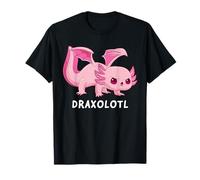 Dragon Axolotl Draxolotl Funny Axolotl Kawaii Animal T-Shirt