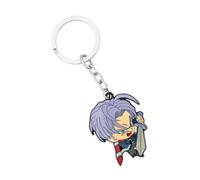 Dragon Ball Anime Keychain - DBZ Keychain with Trunks Charm - Rugged Metal Key Ring & Phone Charm with Vibrant Detail - Anime Gift for Men & Collectors - Dragon Ball Merch for Bags | Gift Box Included