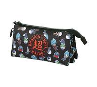 Dragon Ball ECO Triple Pencil Case, Black (23 x 11 cm), Androids