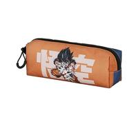 Dragon Ball Kamehameha-2.0 FAN Square Pencil Case, Orange, 21 x 8 cm