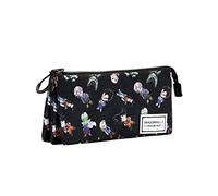 Dragon Ball SD-Triple HS Pencil Case, Black, 23 x 11 cm