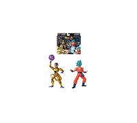 Dragon Ball Super - Dragon Stars Figure 17 cm - Battle Pack - Golden Freezer vs Super Saiyan Blue Goku - 37169