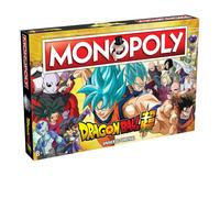 Winning Moves Dragon Ball Super Monopoly Board Game, Play with characters like Android 18, Jiren, Frieza and Goku himself, Choose your universe token in this 2 plus player game for ages 8 and up