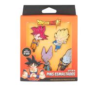 Dragon Ball Super Saga Battle Of Gods 4 Pins Set