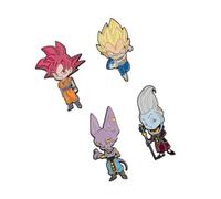 Dragon Ball Super Saga Battle Of Gods 4 Pins Set