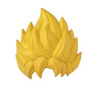 DRAGON BALL Super Saiyan Goku | Fancy Dress Blonde Hair Wig | Anime Cosplay Costume Merch, 37186, Multicolor