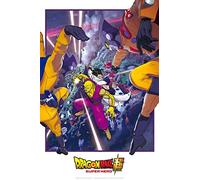 Dragon Ball Super Super Hero (2022) v2 Movie Poster Framed or Unframed Glossy Poster (A4 210 x 297 mm Unframed)