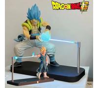 Dragon Ball Vegeta Saiyan Goku Magnetic Night Light Anime Peripheral Hand-Do Desktop Ornaments For Boys Birthday Gifts no box