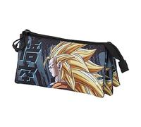 Dragon Ball Warrior-FAN Triple Pencil Case 2.0, Multicolour, 23 x 11 cm