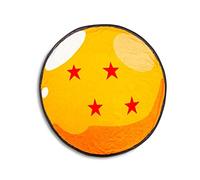 Dragon Ball Z 4-Star Dragon Ball Round Fleece Throw Blanket | 48 Inches