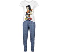Dragon Ball Z - Android 17 Pyjama white blue XXL