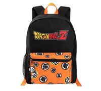 Dragon Ball Z Backpack Black/orange (One Size)