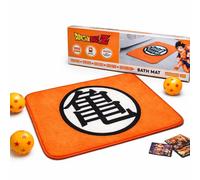 Dragon Ball Z Bath Mat Non Slip Kame Kanji Logo Memory Foam 60x40cm