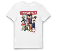 Dragon Ball Z Buu Saga Character T-Shirt-L White