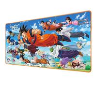 Dragon Ball Z DBZ Goku Official XXL Mouse Pad & Desk Mat 90x40cm Non-Slip | Extra Large Mouse Pad & Desk Mat 90x40cm | Micro-Textured | Laser & Optical | Water-Repellent | Official Licence