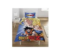 Dragon Ball Z Duvet Set, POLYCOTTON, Multi, Single