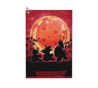 (Dragon Ball Z Master_14113) Golf Towel Funny Printed Cristmas Gift for Men Women Husband Dad Mom Birthday Golfers Fan