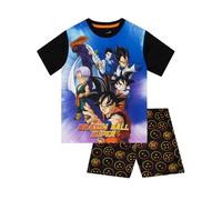 Dragon Ball Z Pyjamas | Boys' Pyjama Sets | Anime Boys PJs | Official Dragon Ball Merchandise | Black 12-13 Years