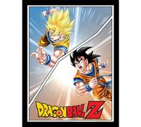 Dragon Ball Z (Special Goku) Collector Print 45 cm X 35 cm, Official Licensed Framed Wall Art, Home Or Office Decor, Collector Display Print