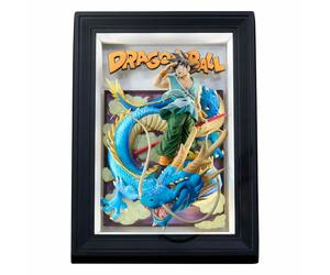 DRAGON BALL Z Tamashii Art 3D Relief Picture Son Goku & Dragon Bandai