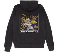 Dragon Ball Z Vegeta Style Hoodie - Black - L