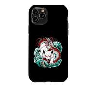 Dragon Battle Japanese Myth Waves Case for iPhone 11 Pro