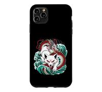 Dragon Battle Japanese Myth Waves Case for iPhone 11 Pro Max