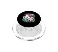 Dragon Battle Japanese Myth Waves PopSockets PopGrip for MagSafe