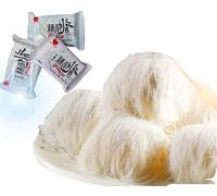Dragon-Beard Candy,Chinese style crisp candy,sweet Dim sum,soft candy,Chinese traditional hand made cakes, delicious snacks gifts,leisure food,instant snacks (Black sesame flavor,3packs)