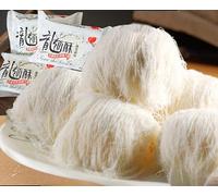 Dragon-Beard Candy,Chinese style crisp candy,sweet Dim sum,soft candy,Chinese traditional hand made cakes, delicious snacks gifts,leisure food,instant snacks (Black sesame flavor,10 packs)