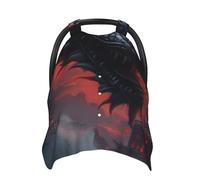 Dragon Black Baby Car Seat Cover Soft Baby Nursing Cover Infant Carseat Stroller Cover for Girls and Boys