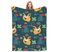 Dragon Blanket for Kids, Dinosaurs Blankets for Toddler Monster Dragon Gifts for Boys/Girls,Soft Fleece Blanket,Birthday Gifts 50"x40" Birthday Decorations Christmas Decor Children Cartoon Colorful