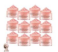 Dragon Blood Anti-Aging Face Cream, Firming and Moisturizing Essence, With Hyaluronic Acid, For Fine Lines, Evens Skin Tone, Natural Ingredients For All Skin Types, Rejuvenated Skin (12PCS)