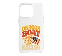 Dragon Boat Paddler American Dragon Boat Racing Case for iPhone 15 Pro Max