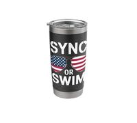 Dragon Boat Racing Paddle Sync Or Swim Stainless Steel Insulated Tumbler