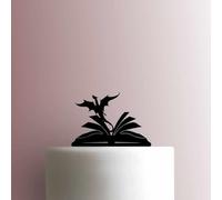 Dragon Book Acrylic Cake Topper 3mm Thick Premium Laser Cut Cake Decoration for Birthday, Wedding, Baby Shower & Party Cakes Durable Reusable