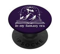 Dragon Book Dragons and Books Book Dragon In My Fantasy Era PopSockets Adhesive PopGrip