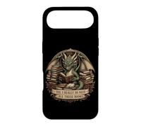 Dragon Book Lover Reading Fantasy Library Graphic Design Case for iPhone Air