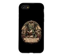 Dragon Book Lover Reading Fantasy Library Graphic Design Case for iPhone SE (2020) / 7/8