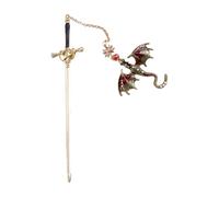 Dragon Bookmarks for Kids - Book Markers for Reading | Collectible Design with Vibrant Colors, Perfect Use in Books or Journals, Ideal for Students and Readers, Durable and Lightweight, Fun Decorative