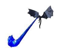 Dragon Bookshelf Nook Light, 3D Printed Fire-Breathing Fantasy Shelf Decor | Flying Design | Large & Small Options | Book Lover Gift | Halloween Shelf Display, 3D Dragon Flame Bookshelf Lamp