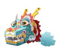 Dragon Box Costume Game For Adults - Cardboard Wearable Dragon Toys | Cardboard 3ds DIY Toy, Portable Traditional Children's Creative Clothes, Kids Game Toys Drawings