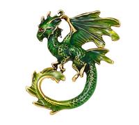 Dragon Brooch Pin, Dragon Pines, Enamel Pins for Women, Alloy Brooch, Enamel Lapel Pins for Women, Creative Fashion Lapel Pin, Elegant Accessory for Women, Siehe Beschreibung, See description, See