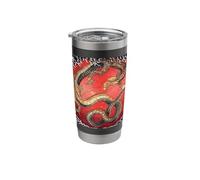 Dragon by Katsushika Hokusai Stainless Steel Insulated Tumbler
