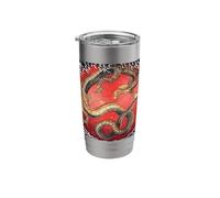 Dragon by Katsushika Hokusai Stainless Steel Insulated Tumbler