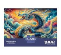 Dragon Castle Jigsaw Puzzles for Adults 1000 Pieces Impossible PuzzleOcean Creatures Jigsaw Puzzles for Adults Adult Puzzle Difficult Jigsaw Puzzle Challenging Game ti